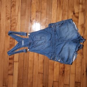 Light Denim Overalls